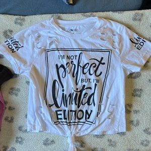 Limited Edition deconstructed Short Sleeve Tee